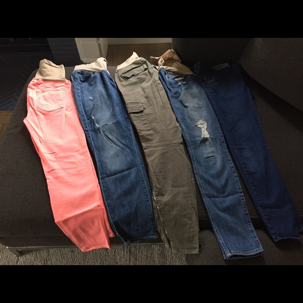 J Brand Vince Genetic Denim Maternity Jeans